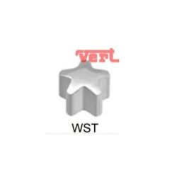 R501W FORMA STELLA ACCIAIO PREORECCHINO