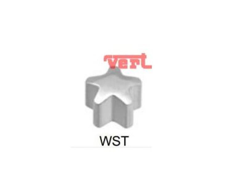 R501W FORMA STELLA ACCIAIO PREORECCHINO