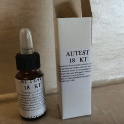 TEST ORO 18 KT SAGGIO PREZIOSI