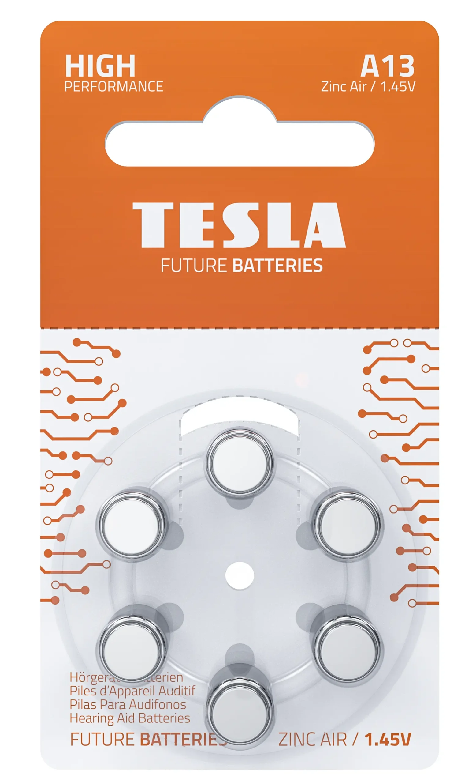 Batterie Tesla A13 (Blister / 6pz)