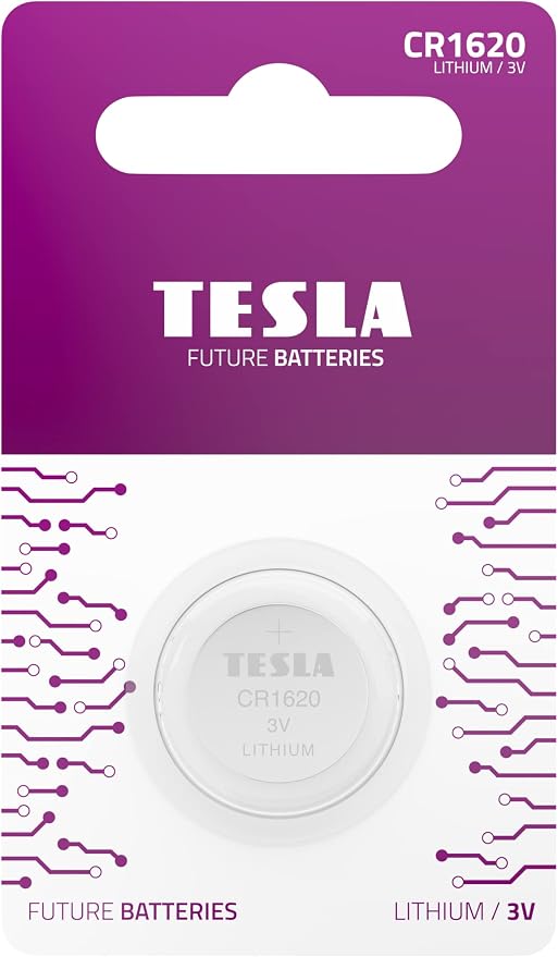 Batteria al Litio TESLA CR1620